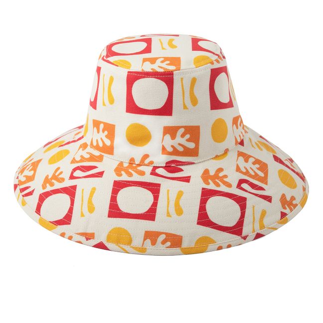 Sun Shapes Holiday Bucket Hat | Gelb