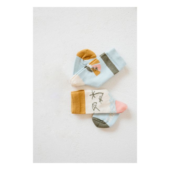 Socken Clio  | Seidenfarben