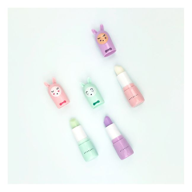 Lippenpflege-Balsam in Duo-Box Unicorn - Apfel Marshmallow