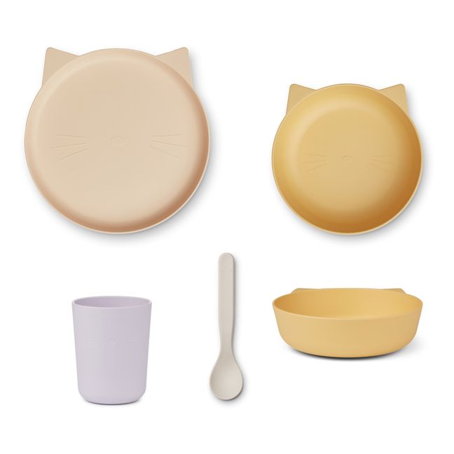 Paul Tableware Set - 5 Pieces Pale yellow