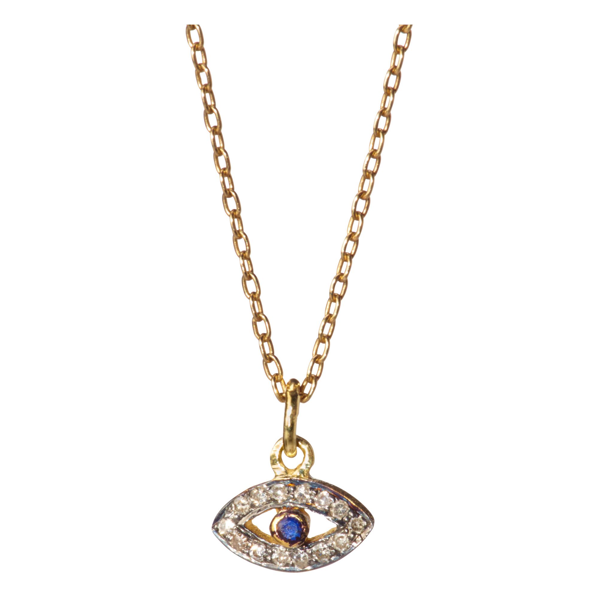 5 Octobre - Collier Mini Pho Eye - Femme - Doré