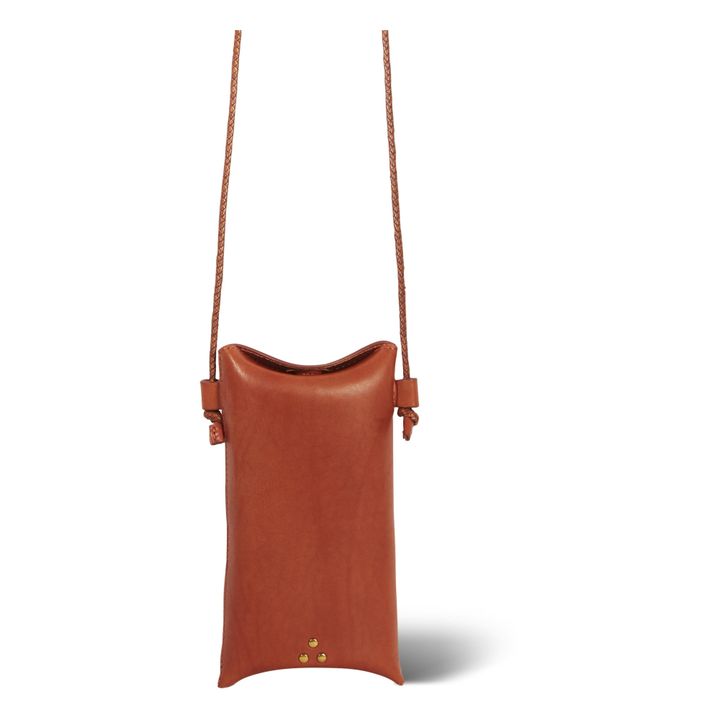 Handy-Tasche Louis Kalbsleder | Orange- Produktbild Nr. 1