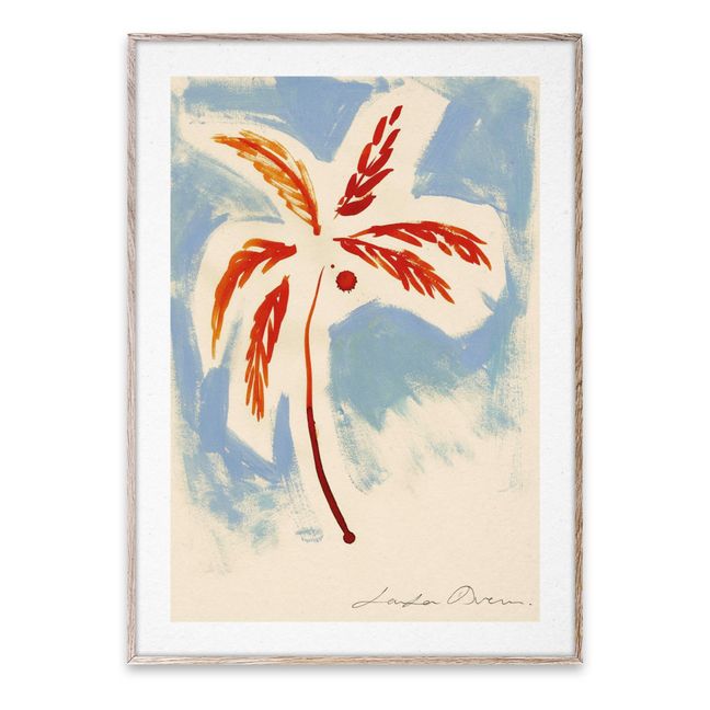 Stormy Palm Poster