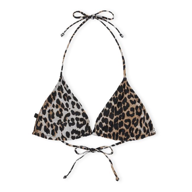 Bikinioberteil mit Print  | Leopard