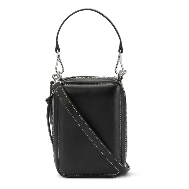 Recycled Leather Bag Black
