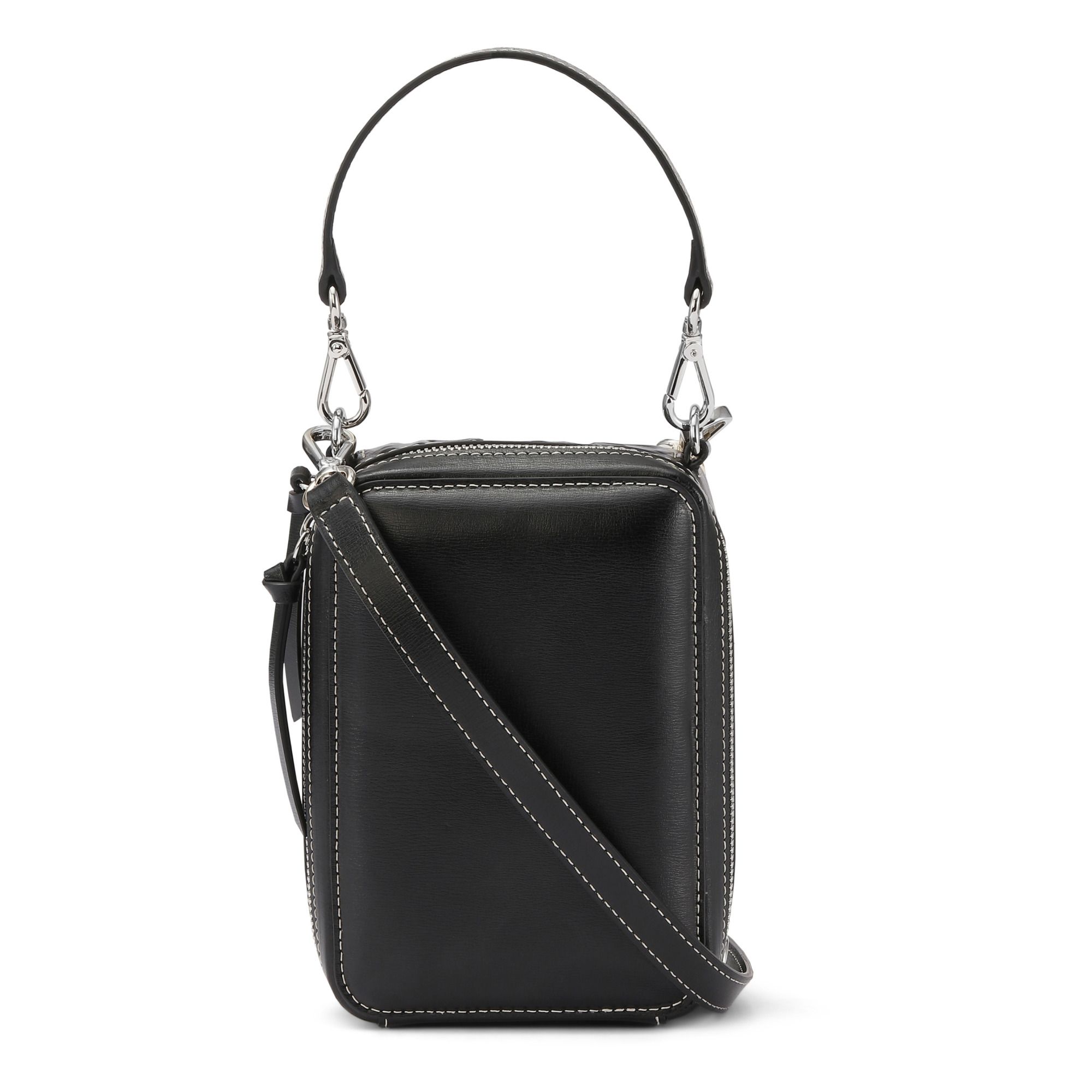 Recycled Leather Bag Negro- Imagen del producto n°3