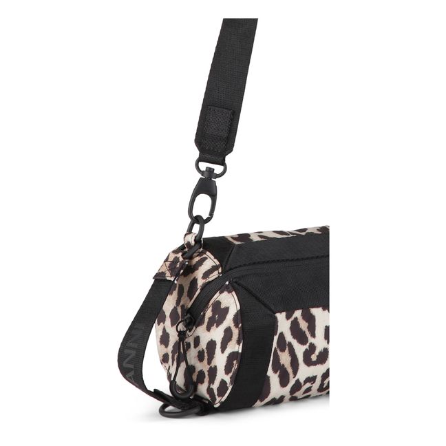 Recycled Polyester Print Bag Leopard