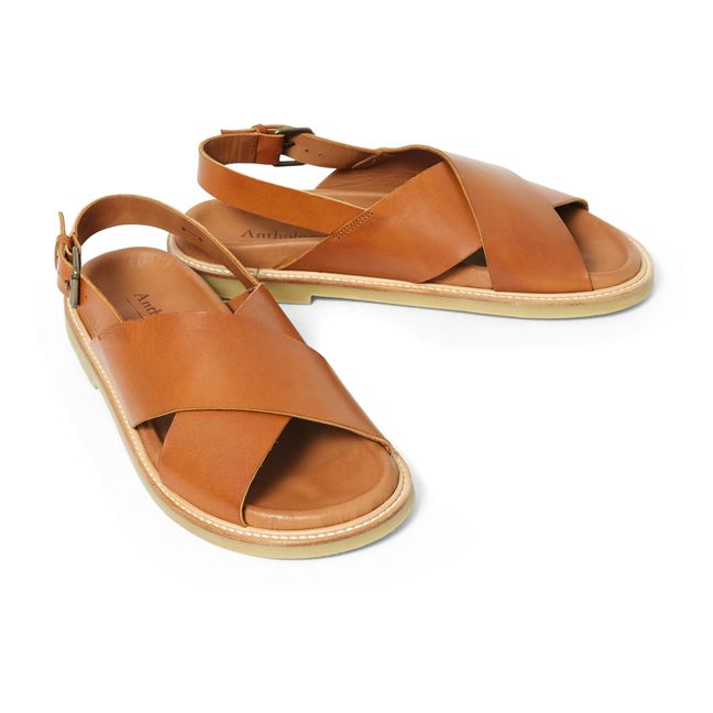 Sandalias Yoko de cuero | Camel