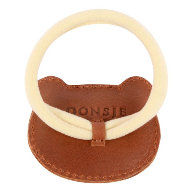 Chouchou Ours Josy Cuir | Cognac
