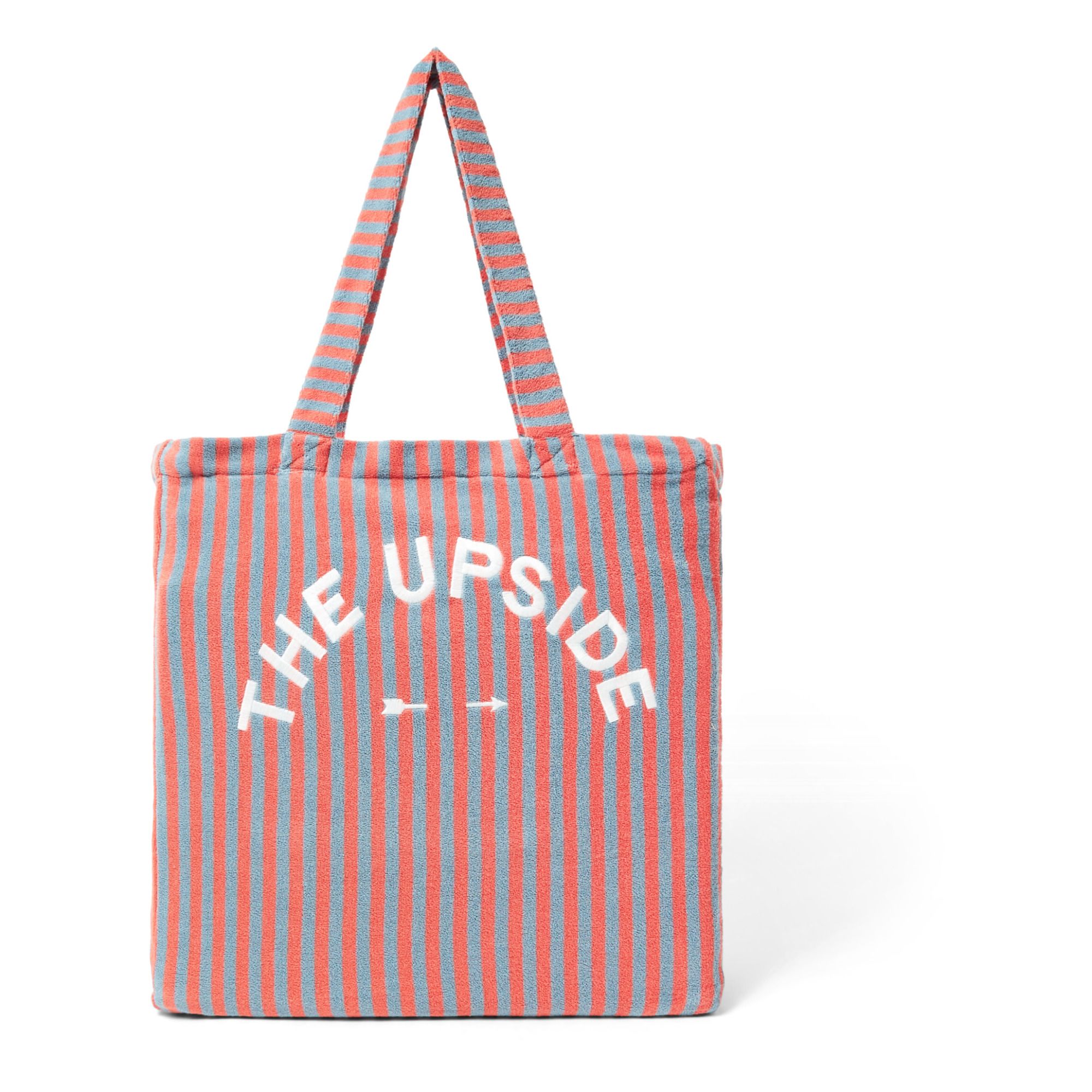 The Upside - Tote Bag Florida Stripe - Femme - Rose