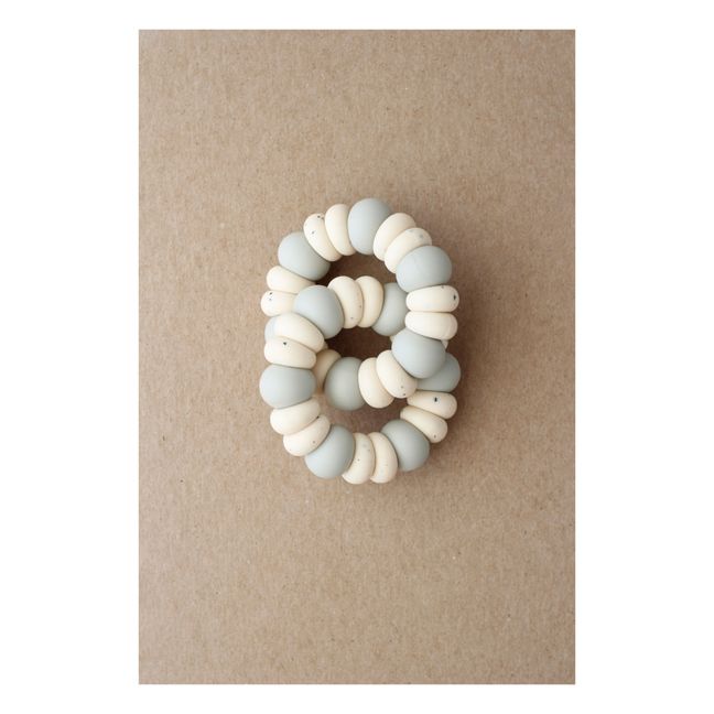Anneau de dentition Luna en silicone | Sauge