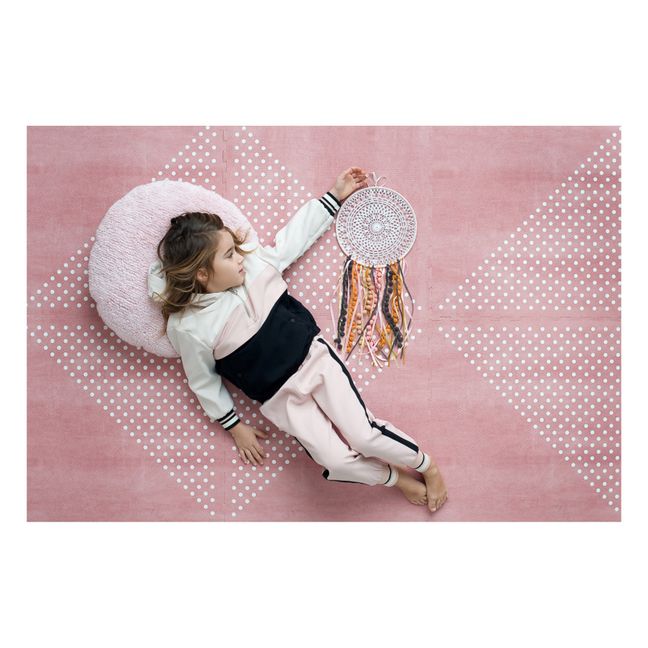 Earth Foldable Playmat Pink