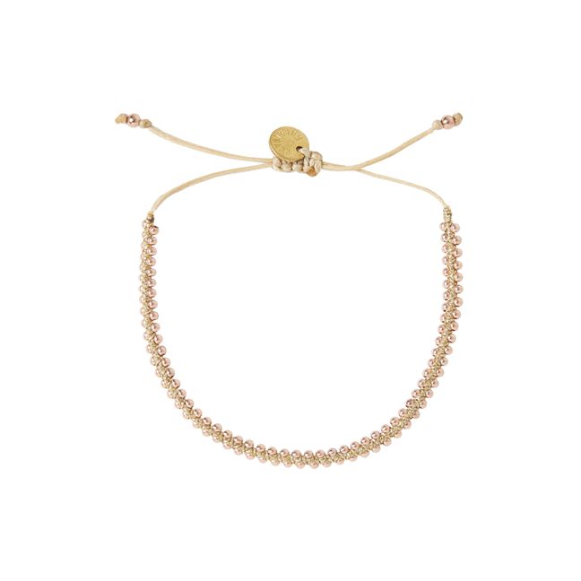 Argantina Nova Bead Bracelet Gold