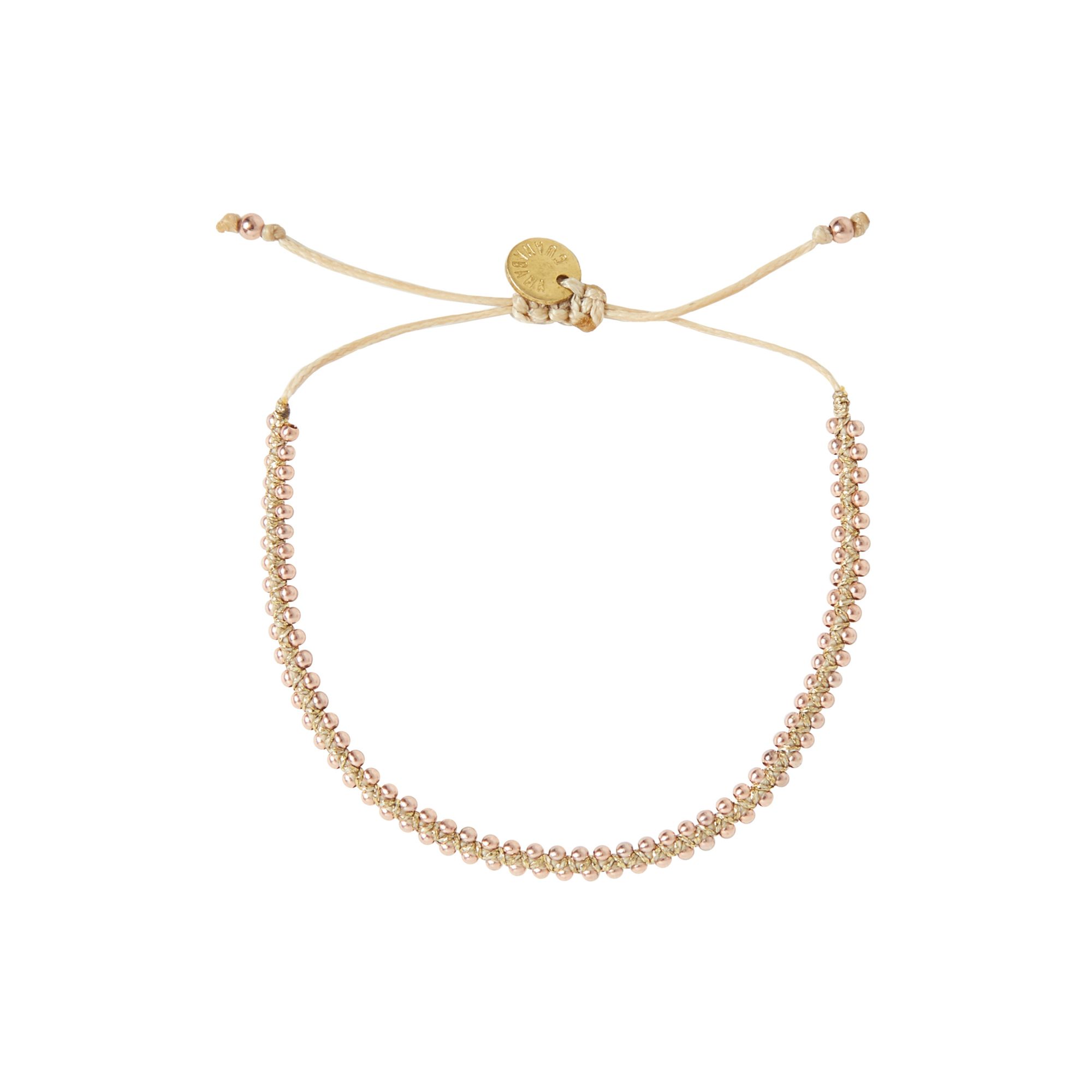 Guanabana - Bracelet Argantina Nova Perles - Femme - Doré