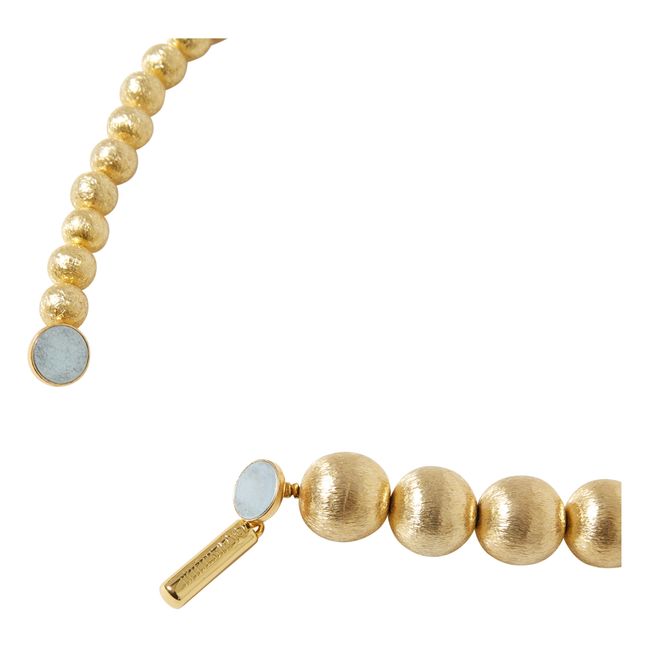 Halskette Perlen  | Gold