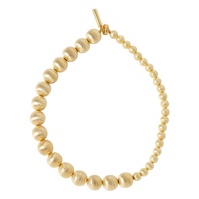 Collar Perlas | Dorado