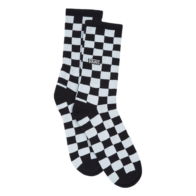 Socken mit Schachbrettmuster - Herren Kollektion -  Weiß