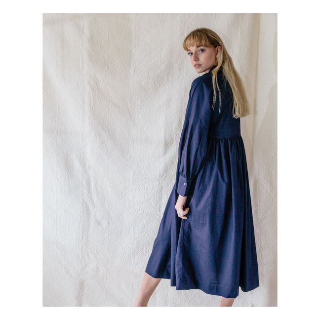 Midi House Dress | Navy blue