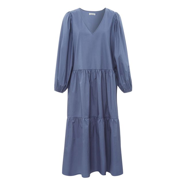 Kleid Midi Daphne  Blau