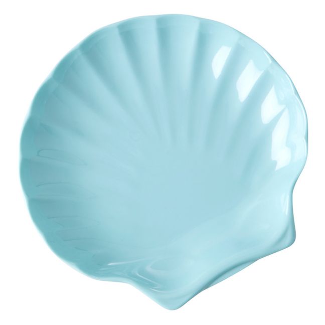 Shell Plate Azul