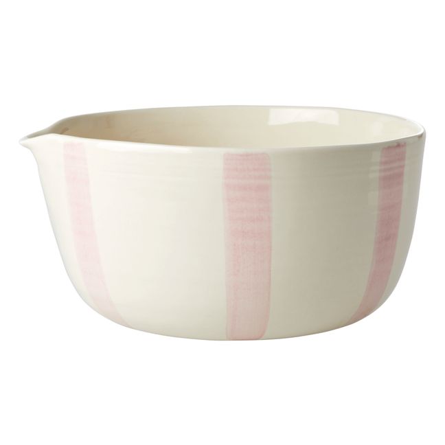 Ceramic Salad Bowl: Pink