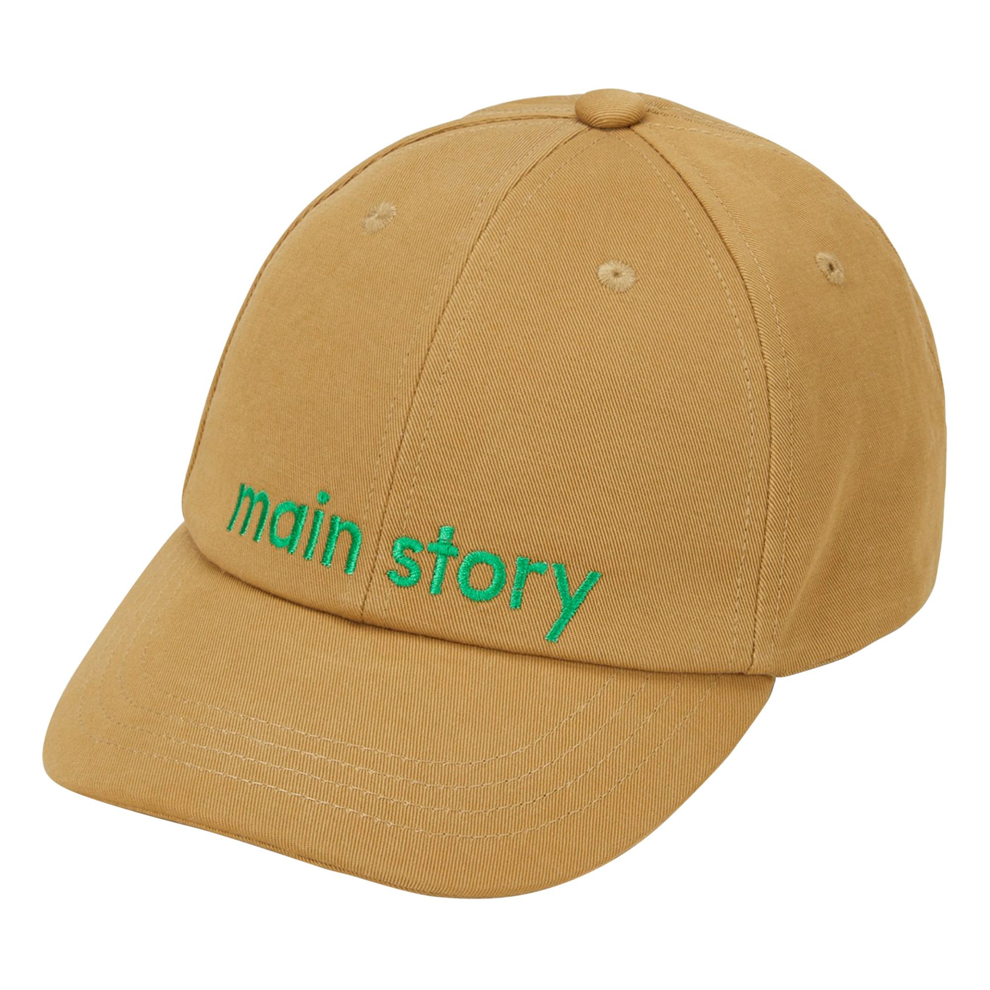 Main Story - Casquette Coton Bio - Fille - Camel