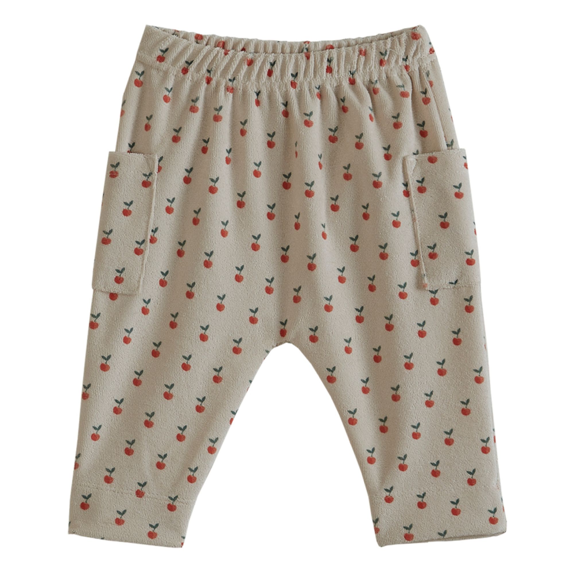 Emile et Ida - Sarouel Eponge Fruit - Fille - Vieux Rose