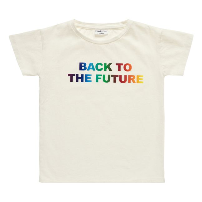 T-Shirt Coton Bio Future Cameleon Ecru
