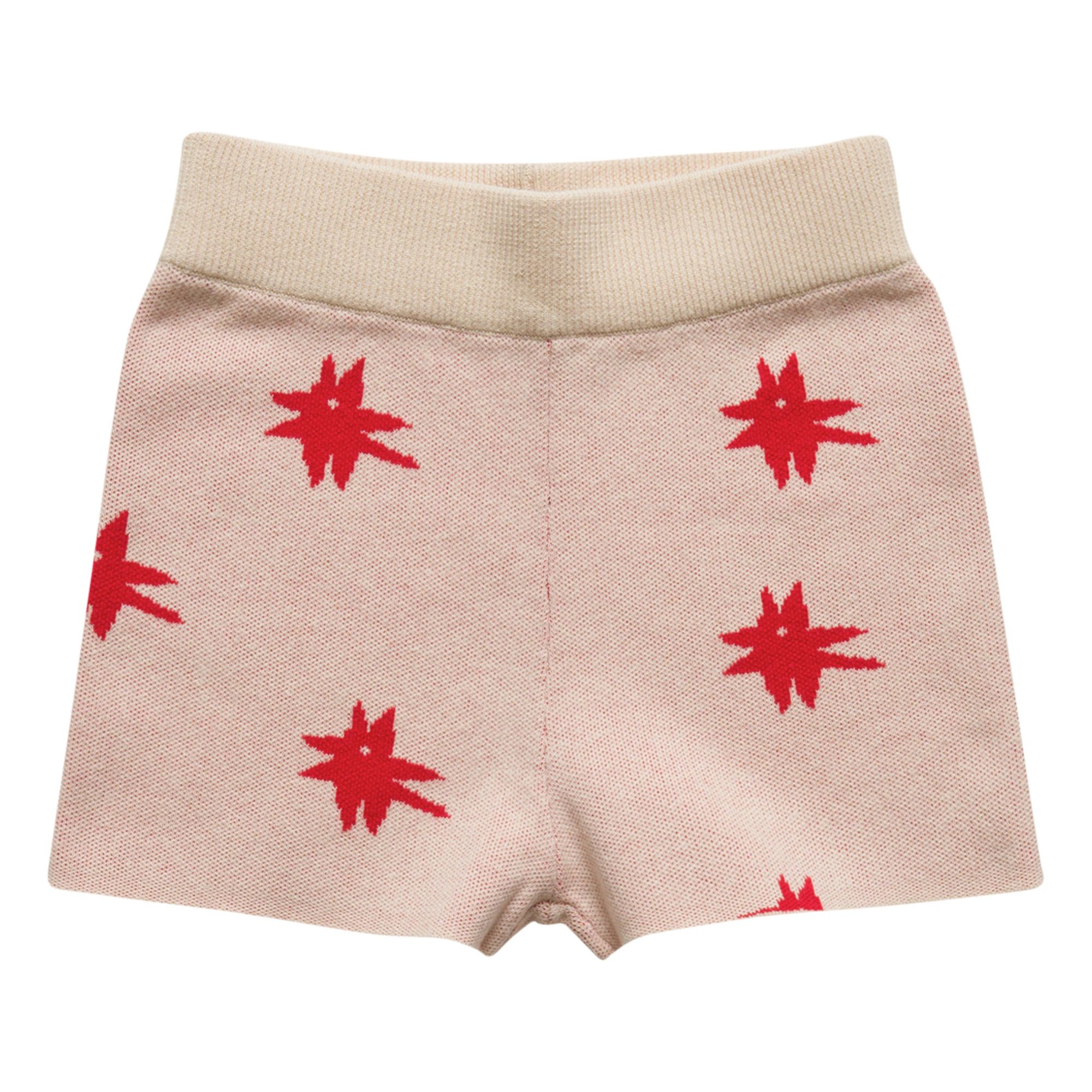 Tapir Organic Cotton Shorts Pale pink- Product image n°0