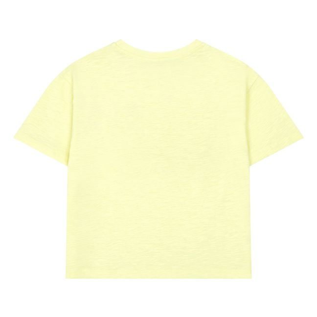 T-Shirt MC Coton Bio Jaune citron