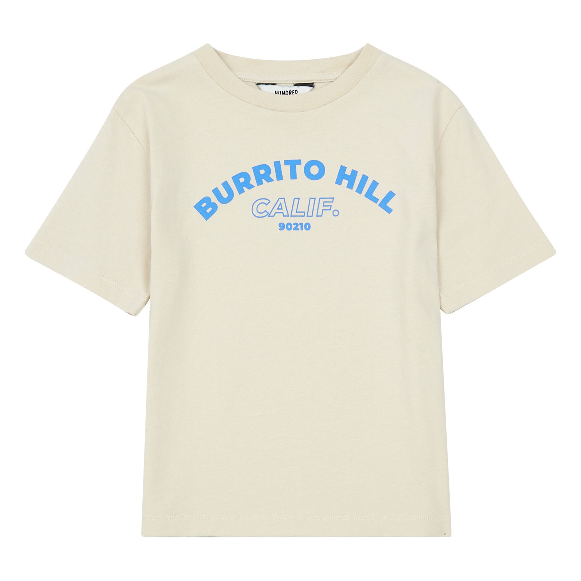 Hundred Pieces - T-Shirt Coton Bio - Garçon - Beige