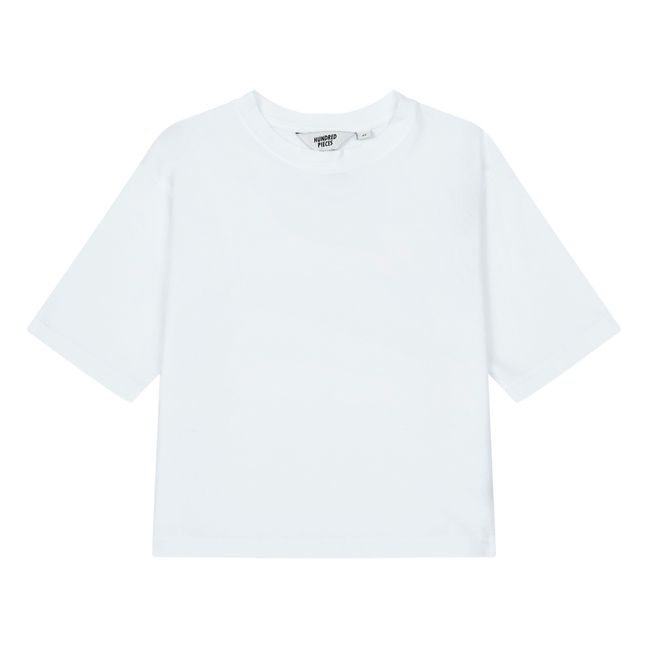 T-Shirt Oversize Coton Bio Blanc