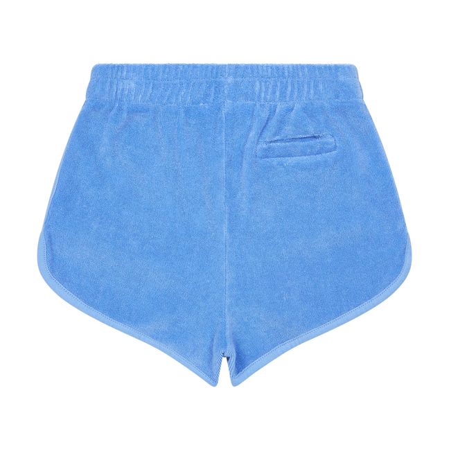 Shorts Bio-Frottee | Blau