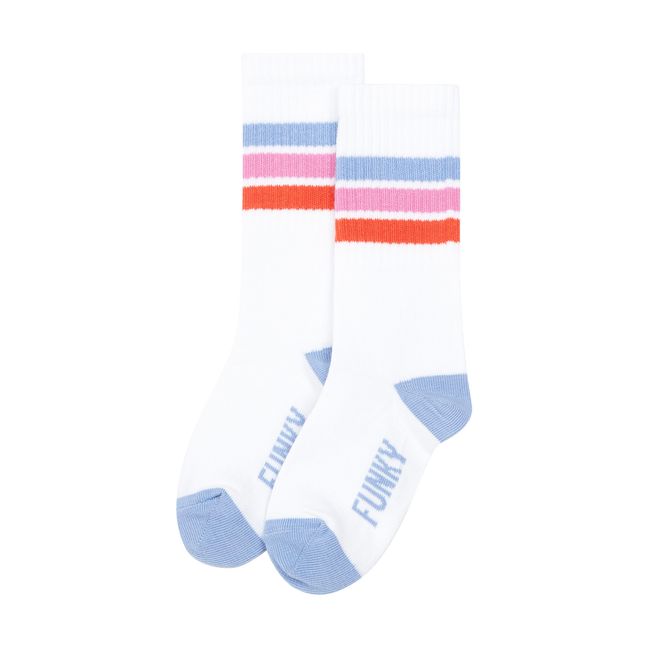 Funky Stinky Feet Socks - Set of 2 White