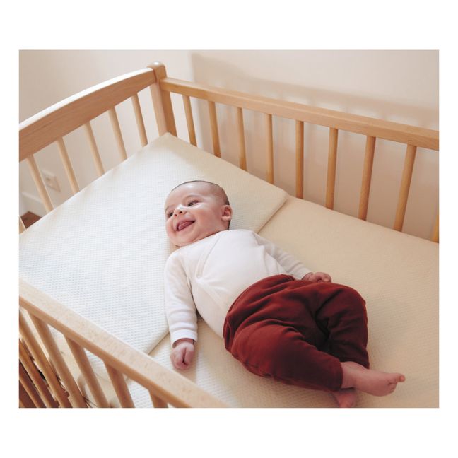 Superficie inclinada 15° Organic de algodón para cama de Bebé 60x120 cm