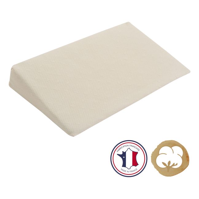 Plan incliné 15° Organic Coton pour lit bébé 60x120 cm