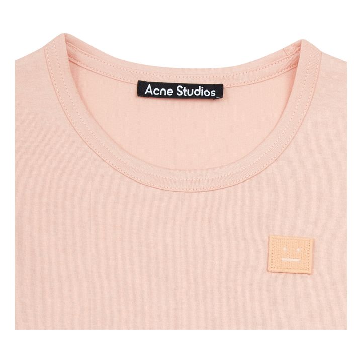 T-Shirt Unifarben Rosa- Produktbild Nr. 1