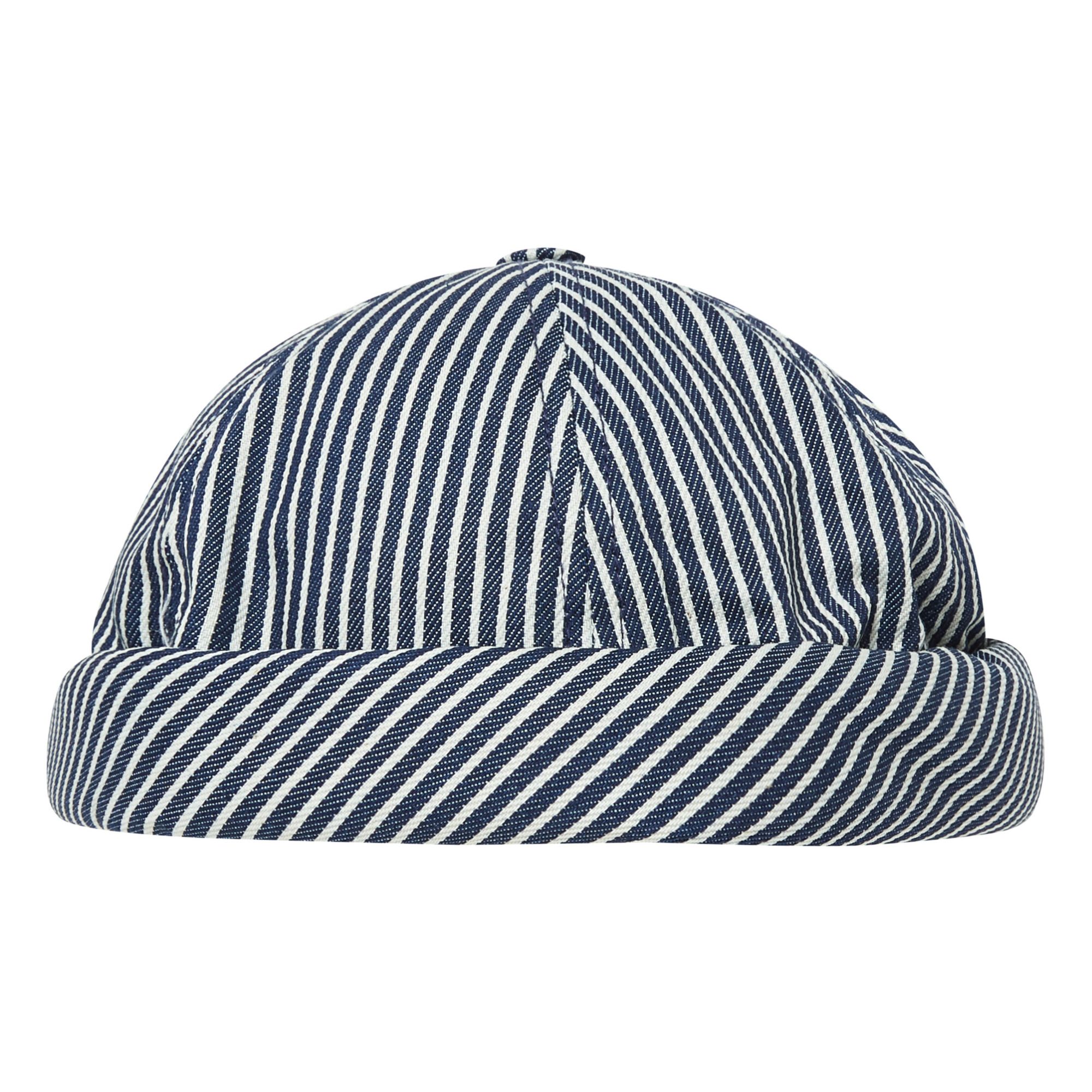 Miki Striped Docker Hat Azul- Imagen del producto n°0