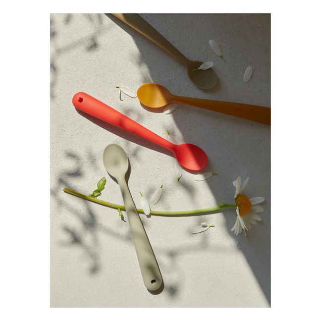 Sive Silicone Spoons - Set of 4 | Rojo