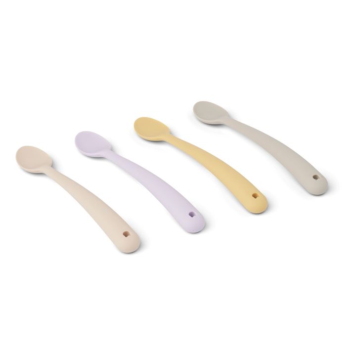 Sive Silicone Spoons - Set of 4 | Amarillo palo- Imagen del producto n°0