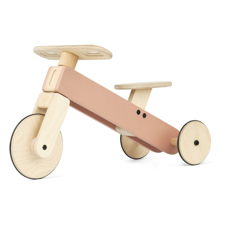 Wyatt Wooden Balance Bike Pink- Product image n°0