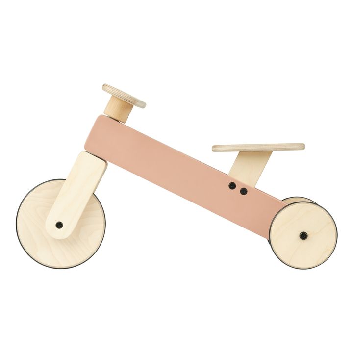 Wyatt Wooden Balance Bike Pink- Product image n°2