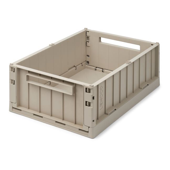 Weston Collapsible Crate Beige