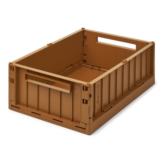 Weston Collapsible Crate Caramel