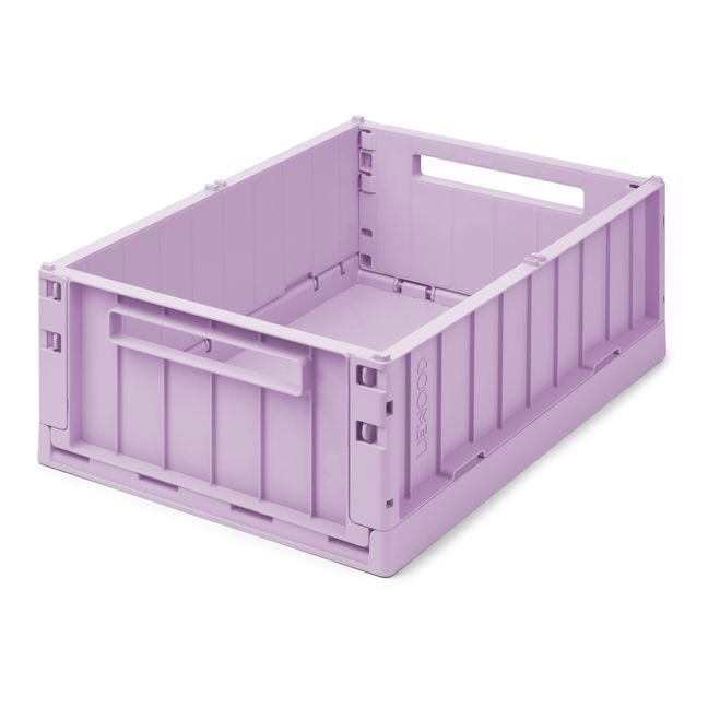 Weston Collapsible Crate Mauve