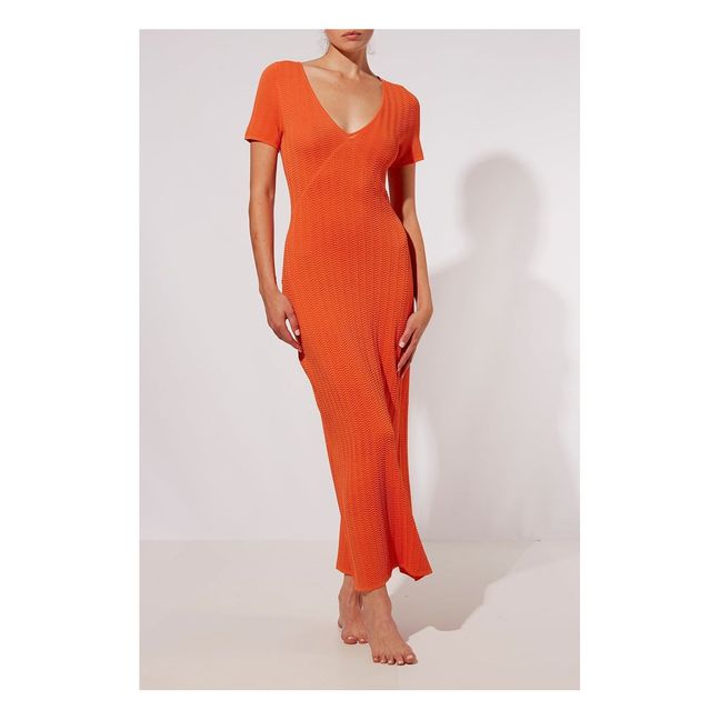 Aubry Dress | Orange