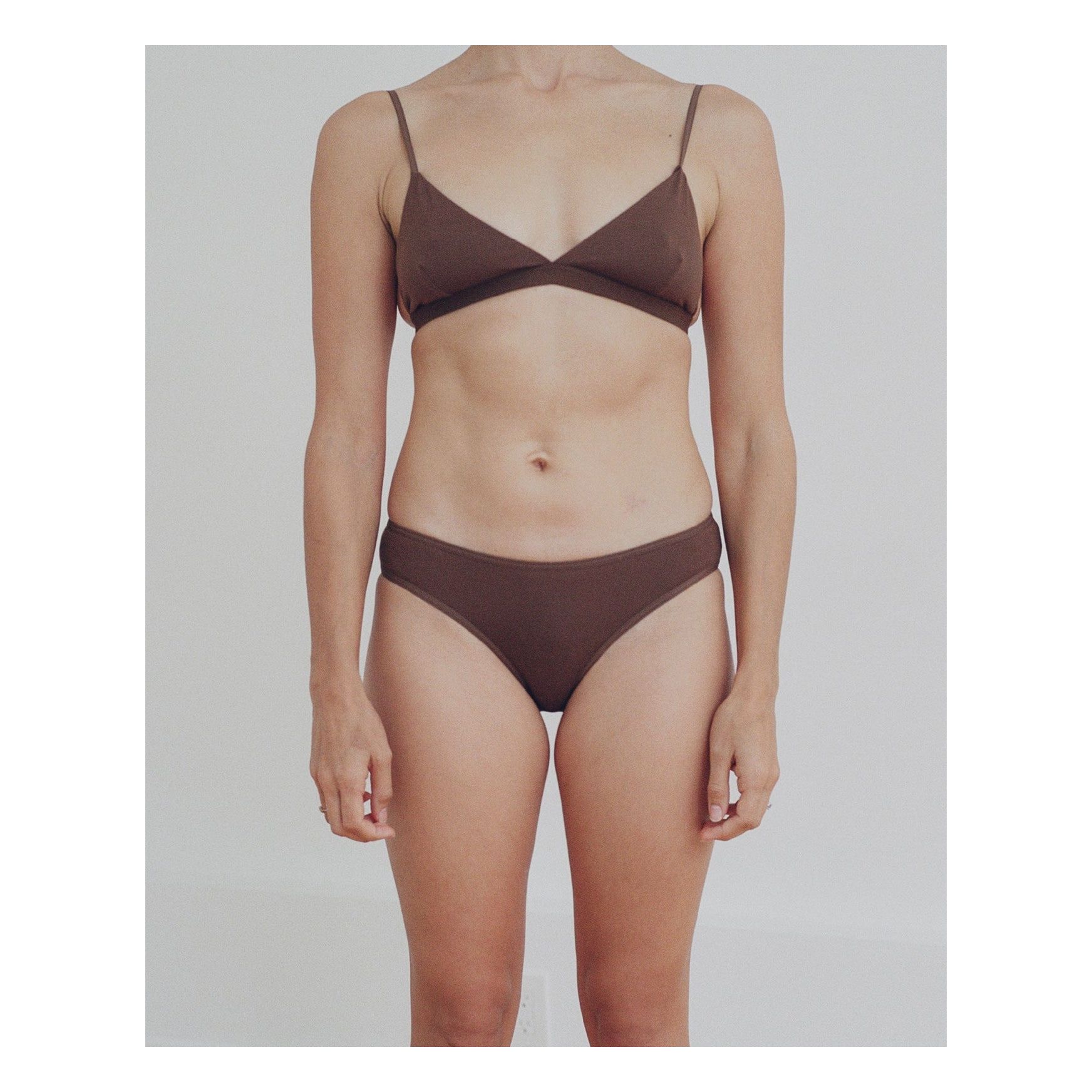 Baserange - Culotte Bell Bamboo - Femme - Chocolat