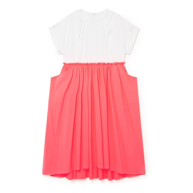Kawaii Two-Tone Dress Pink