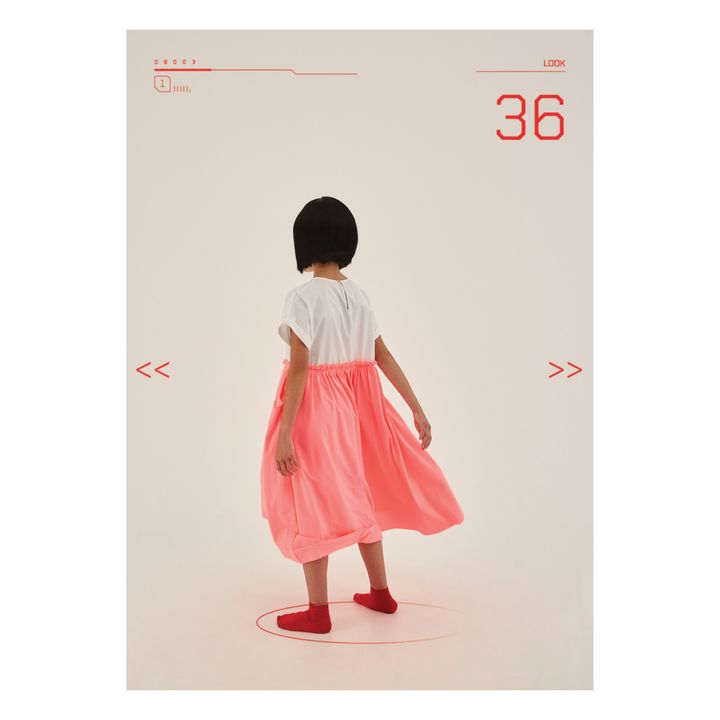 Kawaii Two-Tone Dress Pink- Product image n°5