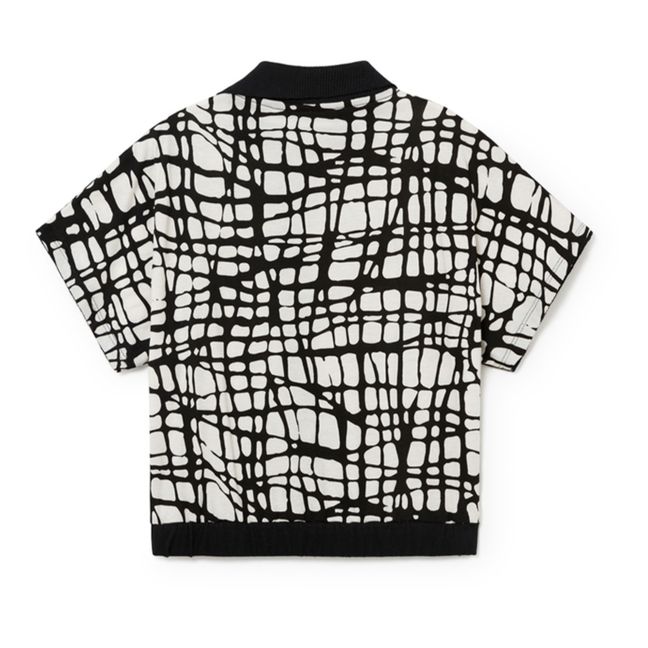 Mod Organic Cotton Jersey Shirt Black